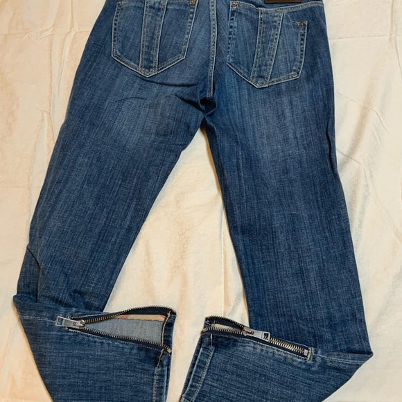 BURBERRY BURRINGTON ZIP LEG SKINNY JEANS 29 - Picture 2 of 8